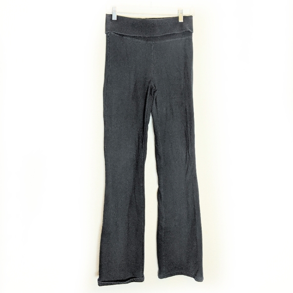 BCBG Black Work Out Yoga Pants - Picture 2 of 5